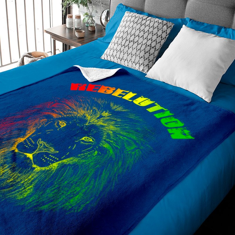 Rebelution Lion Baby Blanket - Reggae Gift — Baby Blankets