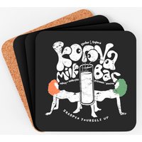 Korova Milk Bar Coasters with Cork Bottoms — Coasters & Placemats