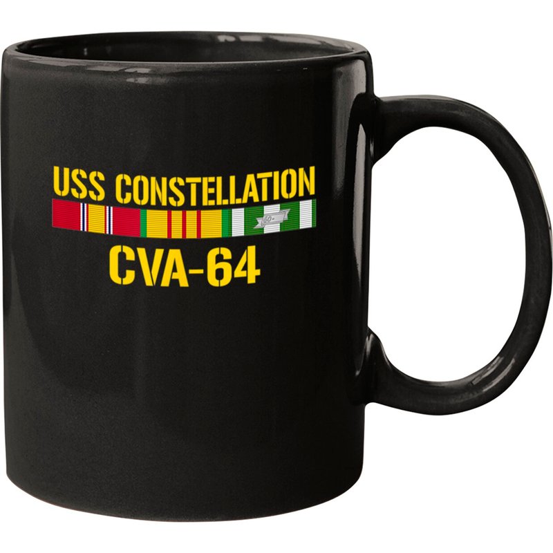 Mug USS Constellation CVA 64 Vétéran du Vietnam — Tasses et gobelets
