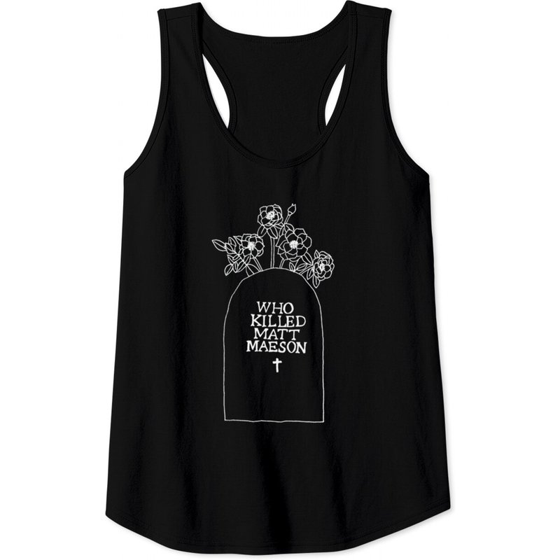 Who Killed Matt Maeson Men's Tank Tops - Black