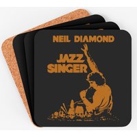 Neil Diamond Jazz Singer Vintage Coaster — Coasters & Placemats