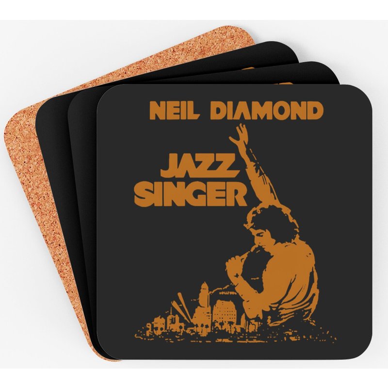 Sous-verre vintage Neil Diamond Jazz Singer — Sous-verres et napperons