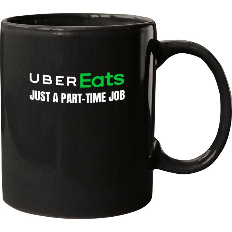 Mug Uber Eats Just A Part Time Job — Tasses et gobelets