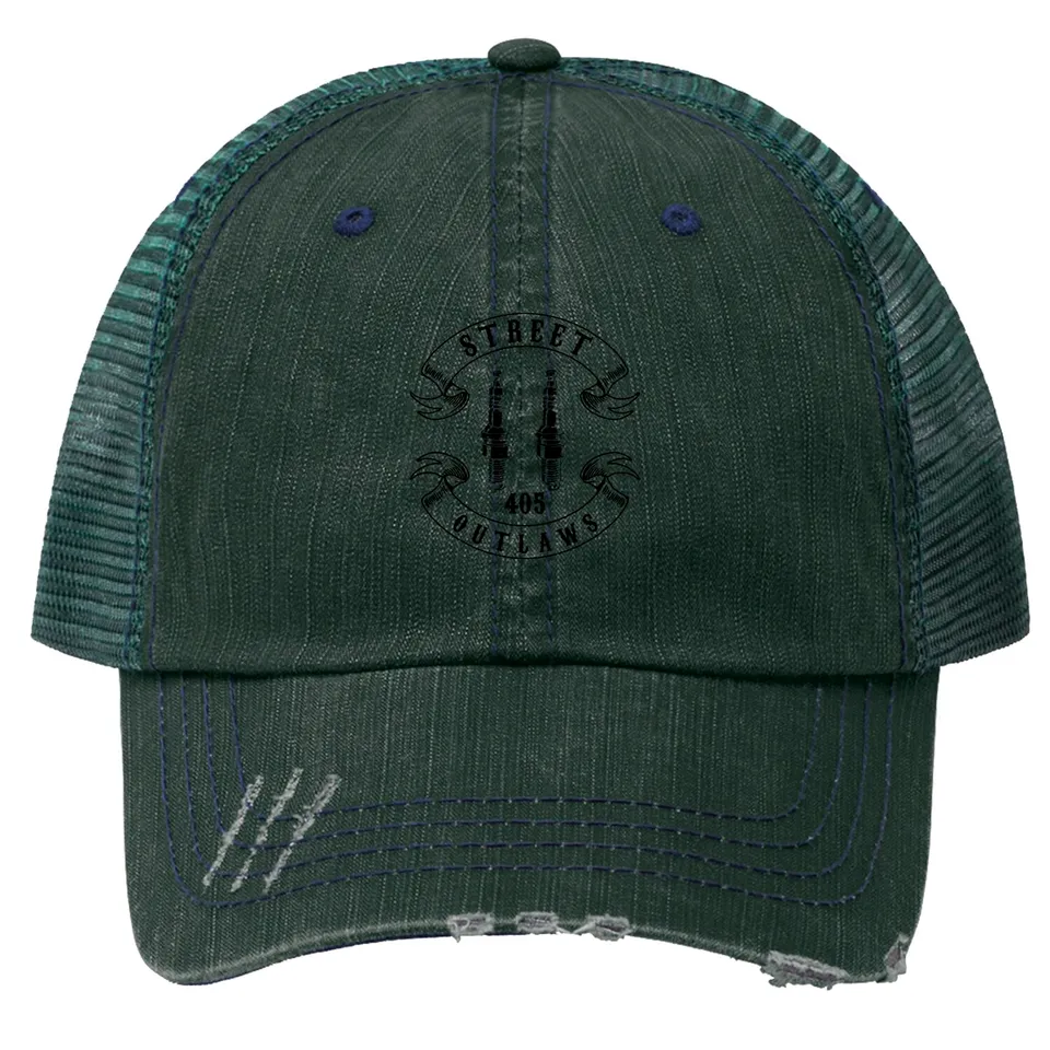 405 Street Outlaws Black Edition Trucker Hat — Baseball Cap