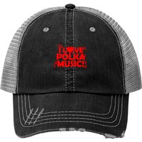 Polka - Casquette Trucker J'aime la Musique Polka — Casquette de baseball
