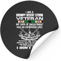Autocollants Grumpy Desert Storm Veteran