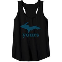 Débardeur Up Yours Michigan pour hommes - Vêtements humoristiques de la péninsule supérieure — T-shirts pour hommes
