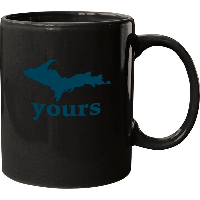 Mug en céramique Up Yours Michigan Apparel de la Péninsule Supérieure — Tasses et gobelets