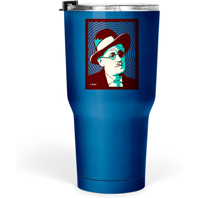 James Joyce Literature 30 Oz Tumbler — Mugs & Tumblers