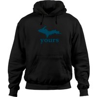 Hoodies Unisexe Up Yours Michigan Humouristiques de la Péninsule Supérieure