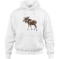 Hoodies Moose Unisex Vert Militaire