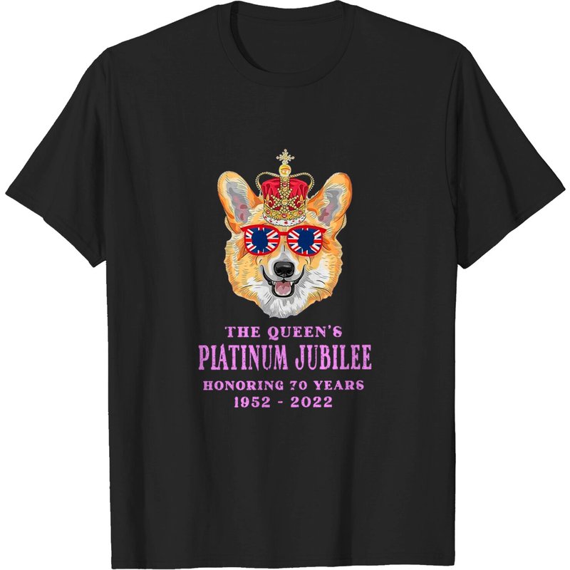 T-shirt pour hommes du jubilé de platine de la Reine Elizabeth II 2022 — T-shirts pour hommes