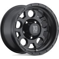 Roues XD Series XD122 Enduro Noir Mat - 17x9 - 6x139.7