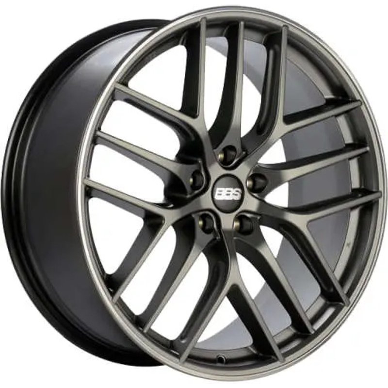 BBS CCR Flow Formed Satin Platinum Wheels 19x9 5x112 42 Offset — Wheels & Rims