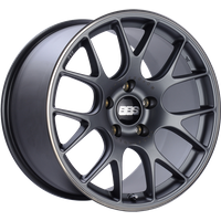 BBS CHR Flow Formed Satin Titanium Gray Wheels 19x10 5x130 38 Offset