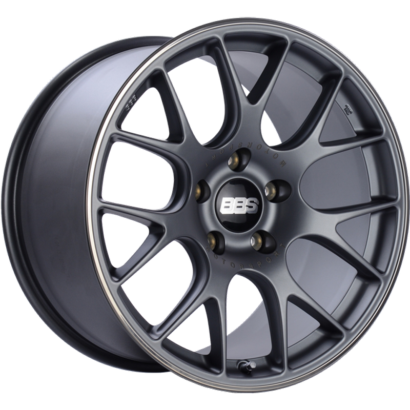 BBS CHR Flow Formed Satin Titanium Gray Wheels 19x10 5x130 38 Offset — Wheels & Rims