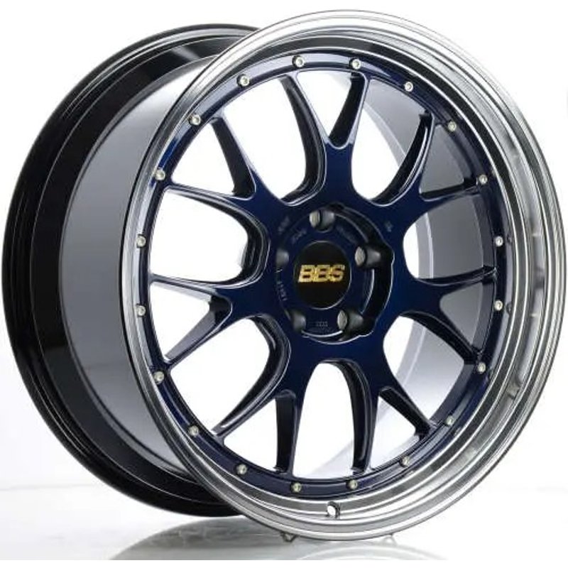 BBS LMR Forged Navy Blue Wheels with Diamond Cut Lip - 20x9.5 — Wheels & Rims
