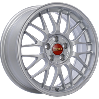 BBS RGF Forged Diamond Silver Wheels - 18x8.5 - 5x114.3 - 36 Offset