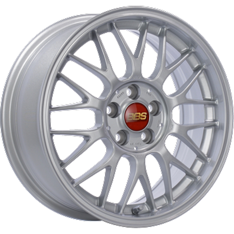 BBS RGF Forged Diamond Silver Wheels - 18x8.5 - 5x114.3 - 36 Offset — Wheels & Rims
