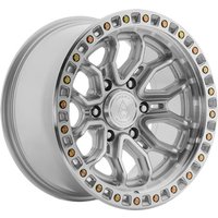 Arena Wheel Terra Silver - 17x9 - 6x139.7 Bolt Pattern