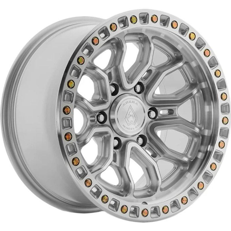 Arena Wheel Terra Silver - 17x9 - 6x139.7 Bolt Pattern — Wheels & Rims