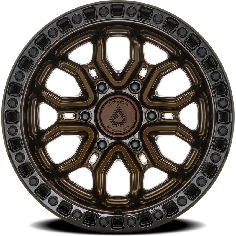 Arena Terra Smoked Bronze Wheels - 17x9 - 6x139.7 Bolt Pattern — Wheels & Rims