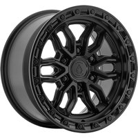 Arena Pursuit Black 17x8.5 Wheels - 6x139.7 Bolt Pattern