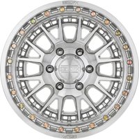 Metal FX Slayer Truck Silver Wheels - 17x9 - 5x127 Bolt Pattern