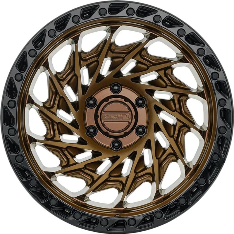 Metal FX Typhoon Truck Smoked Bronze Wheels - 20x10 - 6x139.7 — Wheels & Rims
