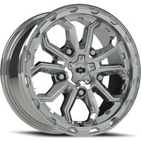 Vision Wheel 410 Van Dually Chrome 16x6.5 Rims 5x130 Bolt Pattern