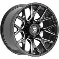 Fittipaldi Offroad FA27 Gloss Black Milled Wheels - 20x10 - 6x135 — Wheels & Rims