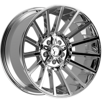 Fittipaldi Offroad FA28 Chrome Wheel - 20x10 - 5x127 -19 Offset — Wheels & Rims