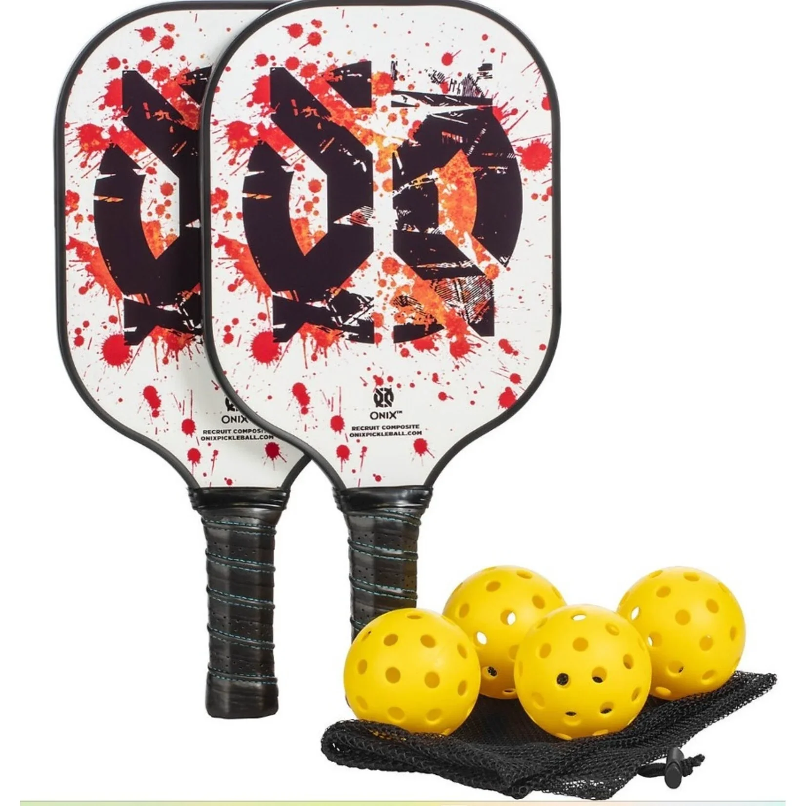 Ensemble de Pickleball Composite ONIX Recruit pour Débutants — Palettes de pickleball