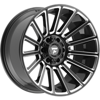 Fittipaldi Offroad FA28 Gloss Black Milled Wheels - 20x10 - 5x127 — Wheels & Rims