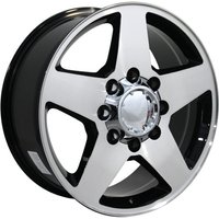 OE Wheel CV91 Machined Black - 20x8.5 - 8x165.1 Bolt Pattern