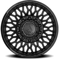 Roues Arena Dually Valkyrie Avant Noir Brillant - 22x8.25 - 10x225