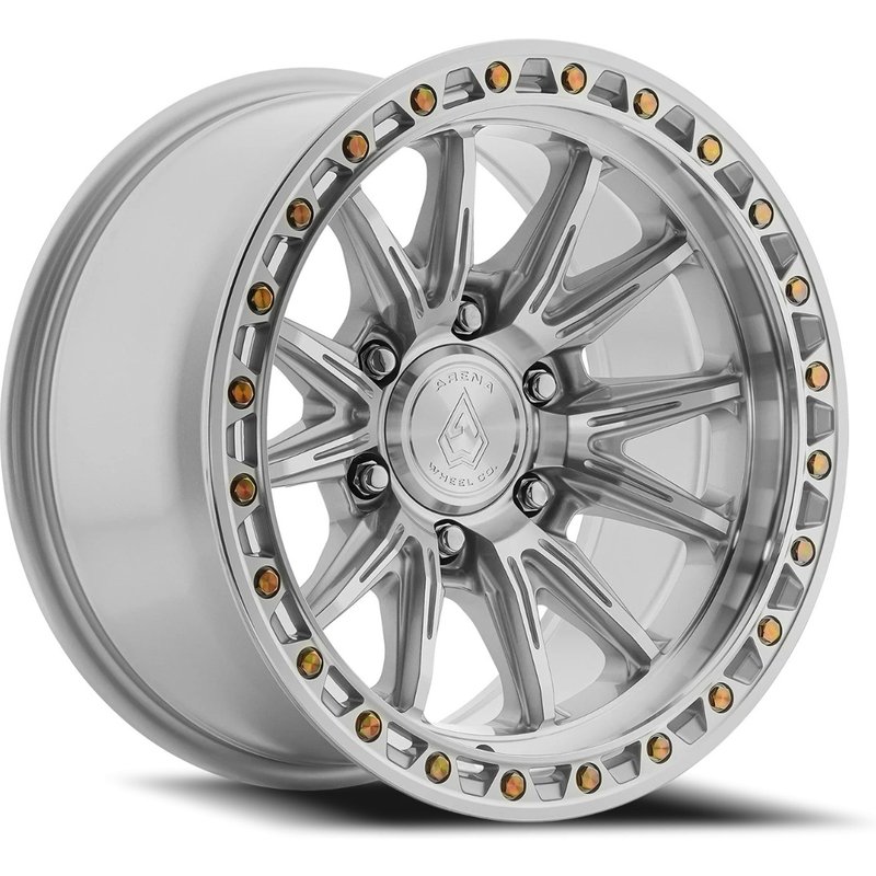 Arena Wheel Blitz Gloss Silver Machined - 17x9 - 6x139.7 - 0 Offset — Wheels & Rims