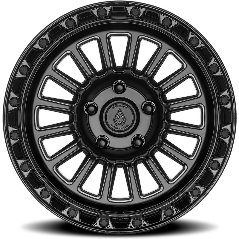 Roues Arena Podium Satin Noir Brillant - 17x8.5 - 6x139.7 — Roues et jantes