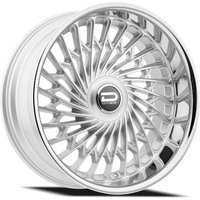 Jantes Dazz Seville Argent Brillant Brossé - 24x10 - 5x120.7