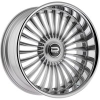 Roue Dazz D104 Merlot Argent Brillant - 24x10 - 5x120.7 - 0 Offset