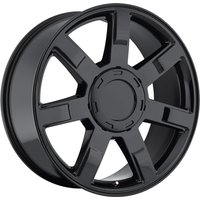 O.E. Revolution 122 Gloss Black Wheel - 24x10 - 6x139.7 Bolt Pattern — Wheels & Rims