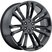 Roues O.E. Revolution 158 Noir Brillant - 22x9 - Motif de Boulon 6x139.7