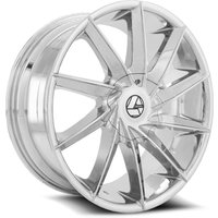 Roues Azara Aza-506 Chrome - Taille 30x9.5, Motif de boulons 5x115