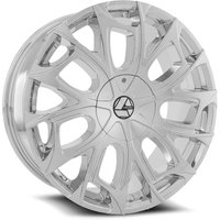 Azara Aza-512 Chrome Wheels - 22x8.5 - 5x108 Bolt Pattern