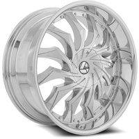Azara Aza-515 Chrome Wheels - 22x9.5 - 6x135 Bolt Pattern