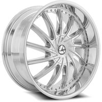 Azara Aza-517 Chrome Wheels - 20x8.5 - 5x114.3 Bolt Pattern