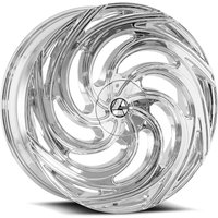 Azara Aza-519 Chrome Wheels - 24x9 - 5x115 Bolt Pattern — Wheels & Rims