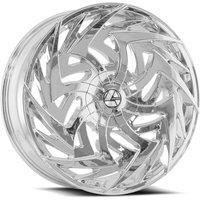 Azara Aza-520 Chrome Wheels - 22x9.5 - 5x115 Bolt Pattern