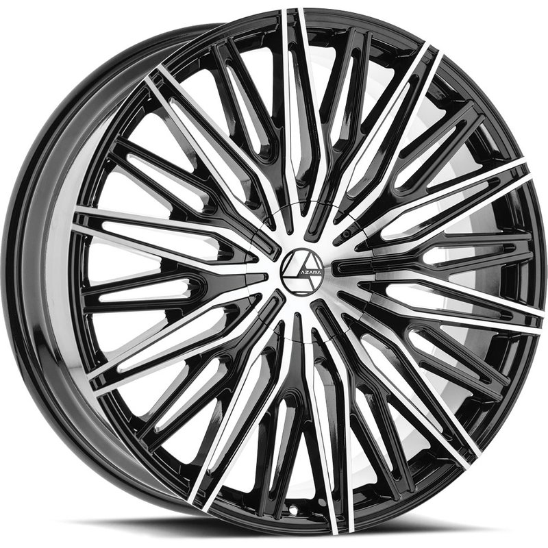 Jantes Azara Aza-522 Noir Brillant Mécanisé 20x8.5 5x108 — Roues et jantes