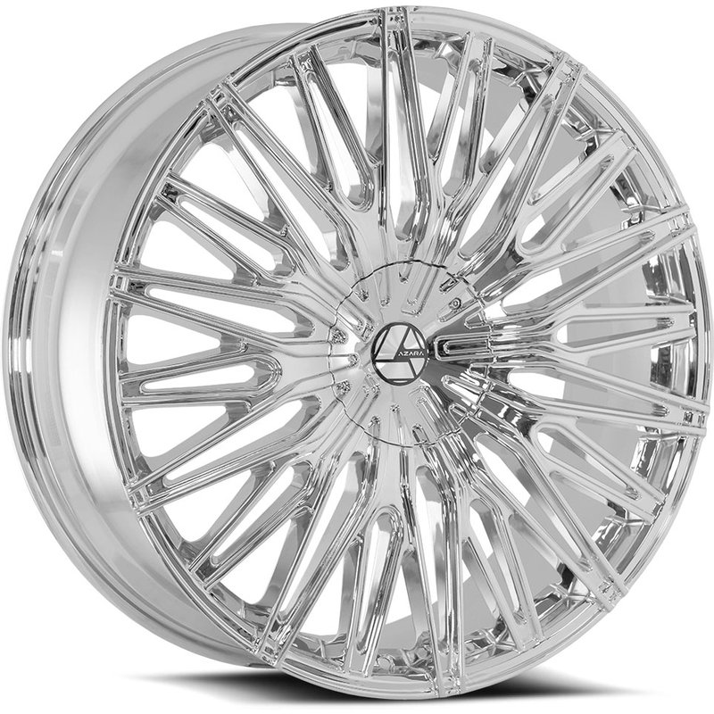 Roues Azara Aza-522 Chrome - 22x8.5 - Motif de boulons 5x112 — Roues et jantes